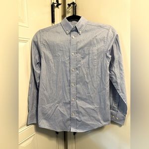 Chaps Boy’s Long Sleeve Oxford Button-Down Dress Shirt Size 12